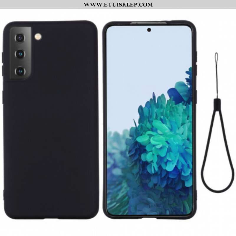 Etui do Samsung Galaxy S21 5G Płynny Silikonowy Projekt